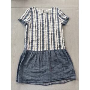 Anthropologie Maeve 100% Cotton Natural Fibers Preppy Old Money Dress